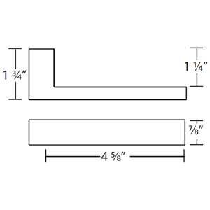 3100 - Meridian Door Lever