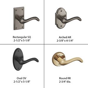 580 - Elm Door Lever