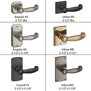 400 - Hampton Door Lever