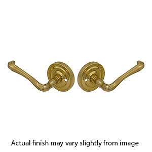 Baldwin Door Lever Privacy TRIM ONLY - Polished Brass