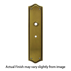 6991.060.KE - Baldwin Barclay Privacy Escutcheon - Satin Brass & Brown