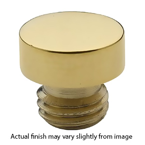 Baldwin Hinge Button Tip Hinge - Polished Brass