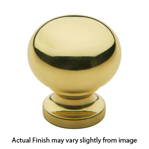 4702 - Baldwin - 3/4" dia. Cabinet Knob - Polished Brass