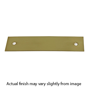 4943.040 - Baldwin 4"cc Cabinet Pull Backplate - Satin Brass