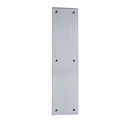 2123.264 - 3.5" x 15" Baldwin Square Edge Push Plate - Satin Chrome