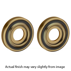 5002.050 - 1.75" Knob/ Lever Rosette - Satin Brass & Black