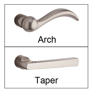 Elkhorn Entrance Set w/ Left Handed Interior Lever