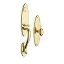 Springfield - Full Dummy Handleset - Polished Brass