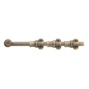 Ornamental Heavy Duty Surface Bolt w/Strike