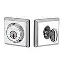 Baldwin Traditional Square Single Cylinder Deadbolt