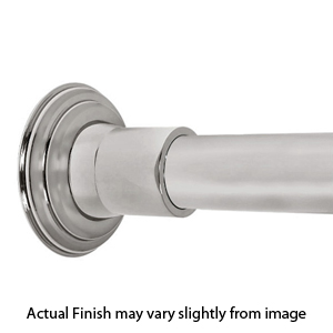 72" Shower Rod - Decorative - Polished Nickel