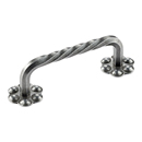 0161 - Bouvet Twist - Cabinet Pull w/Rosette