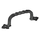 0262 - Bouvet Twist - 4" cc Cabinet Pull - Black