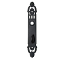 1201-03-07 - Bouvet Escutcheon w/ Turn Piece - Satin Black