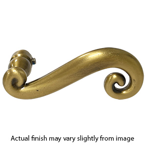 Bouvet 4000 - Aquitaine Door Lever Right Hand - Satin Antique Brass