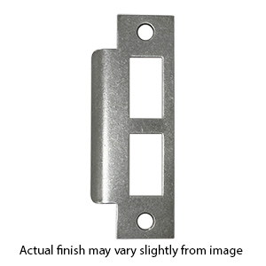 8910 - Bouvet Strike for Mortise Lock - European Pewter