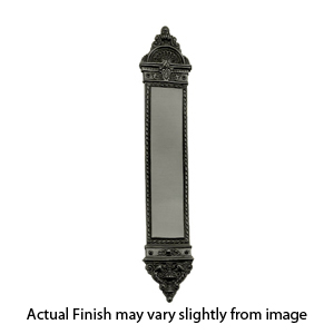 L'Enfant push plate - Antique Pewter