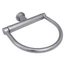 9" Half Round Towel Bar/ Ring - Polished Chrome