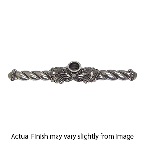 846 - Acanthus - Large Rope Escutcheon Romanesque Style