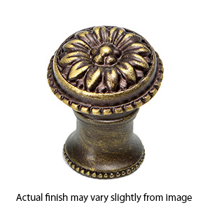 831B - Acanthus - Small Knob w/ Flared Foot