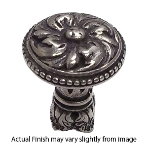 852 - Acanthus - Beaded Knob w/Column base