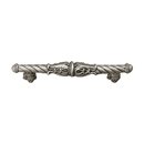 1049 - Acanthus - 4" cc Pull Romanesque w/Column Base