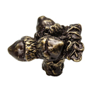 2070 - Acorn - Triple Acorn & Oak Leaf Large Knob