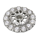 882 - Cache - Medium Escutcheon w/Multiple Crystals