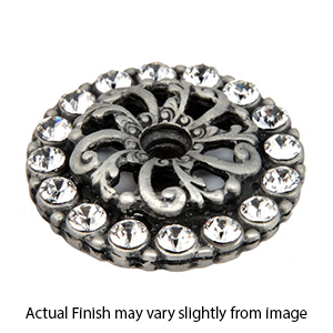 884 - Cache - Small Escutcheon w/Multiple Crystals