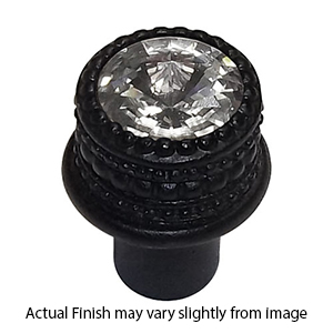 863 - Cache - Medium Round Knob w/16mm Crystal