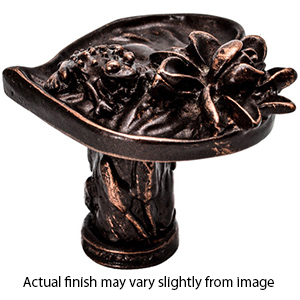 2561 - Garden - Lily Pad & Frog Large Knob