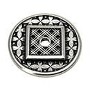 4715 - Geometric II - Floral Round Escutcheon