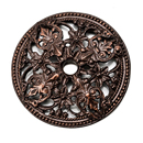 136 - Juliane Grace - 2.25" Escutcheon w/Florets