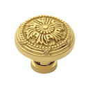 1402-PB - St. George Cabinet Knob - Polished Brass