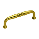 Period Brass - Colonial 3.5" cc Cabinet Pull - Polished Brass