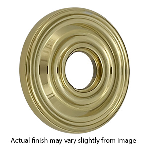 2.5" Rosette - Polished Brass