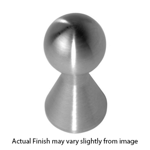 9308 - Cabinet Knob - Brushed Stainless Steel