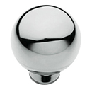 Round Knob - Polished Stainless Steel