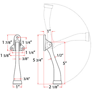 Kickdown Holder - 5"