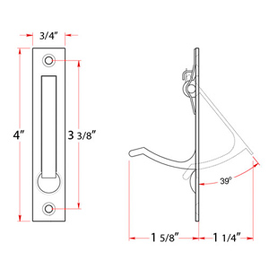 Edge Pull - 4"