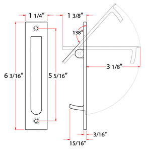 Heavy Duty Edge Pull