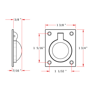 Flush Ring Pull