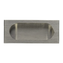 Rectangular Flush Pull - 3-5/8" - Satin Nickel