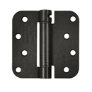 4" x 4" Spring Hinge - 5/8" Radius Corner