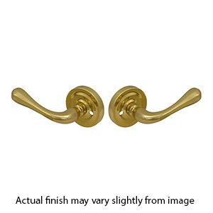 Domus Door Lever Privacy TRIM ONLY - Polished Brass