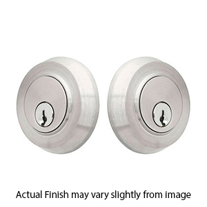 Emtek - S50002 - Round Double Cylinder Deadbolt