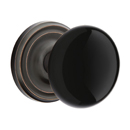 Emtek - Ebony Porcelain Door Knob