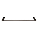 23022-4 - Sandcast Bronze - 24" Towel Bar - Type 4 Rosette