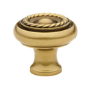 86112 - Traditional Brass - 1" Rope Knob