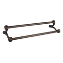 27082 - Tuscany - 24" Double Towel Bar - Rosette #14